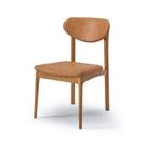 Cadeira para Sala de Jantar Estofada Carina com material sintético