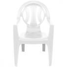Cadeira Plástica Bistrô Arcos Branca Caixaplast Branco