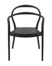 Cadeira plastica monobloco com bracos sissi eco
