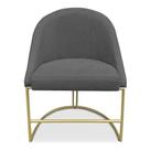 Cadeira Poltrona De Jantar Bela Base Metálica Industrial Dourado Sala Recepção Escritório Veludo Grafite Do Lar Móveis Cadeira Poltrona De Jantar Bela Base Metálica Industrial Dourado Sala Recepção Escritório Veludo Grafite Do Lar Móveis