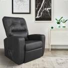 Cadeira Poltrona Do Papai Reclinável Conforto Sala De Estar