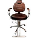 Cadeira poltrona Fenix Reclinavel hidráulica Giratória Para Cabeleleiro e Barbeiro resistênte luxo base giratoria salão