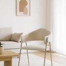 Cadeira Poltrona para Sala de Estar Estofado