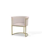 Cadeira Poltrona Sofa Roncalli Zally Premium Aço Inox Tecico Sustentável