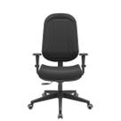Cadeira premium presidente backplax plus base standard com costura braço regulável pp