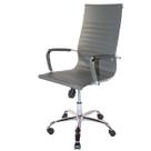 Cadeira Presidente Charles Eames Esteirinha Couro Pu 11P