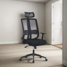 Cadeira Presidente Confort Plus: Ergonômica, Preta, P/ Escritório e Home Office - Conforto e Estilo