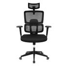 Cadeira Presidente Escritório Ergonômica Gogo Chair GO-251 - Preta
