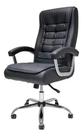 Cadeira Presidente Monique Big Molas Ensacadas Luxo Clean Cor:Preto