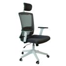 Cadeira Presidente Neo 521 Relax Branca/Cinza B.Hoff Mobile Cadeira Presidente Neo 521 Relax Branca/Cinza B.Hoff Mobile