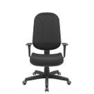 Cadeira Presidente Operativa Plaxmetal Mecanismo Relax Preto Cadeira Presidente Operativa Plaxmetal Mecanismo Relax Preto