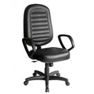 Cadeira Presidente Para Escritório Linha Blenda item disponível na cor Preto. Cadeira Presidente Para Escritório Linha Blenda item disponível na cor Preto.