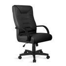 Cadeira Presidente Pompéia Giratória Relax C/br Preta Cadeira Presidente Pompéia Giratória Relax C/br Preta