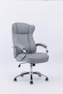 Cadeira Presidente Summer Estofada Cinza W-80
