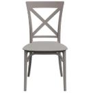Cadeira Robust Cross Forte Plástico Cor Nude Cadeira Robust Cross Forte Plástico Cor Nude