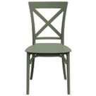 Cadeira Robust Cross Forte Plástico Cor Verde