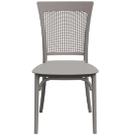 Cadeira Robust Palha Forte Plástico Cor Nude Cadeira Robust Palha Forte Plástico Cor Nude