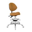 Cadeira Saddle Stool Rolling Ergonomic Swivel Rolling