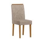 Cadeira Sala Jantar Cecilia Kit 2 Ype/Suede Marrom
