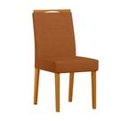 Cadeira Sala Jantar Lectus Kit 2 Ype/Bouclé Damasco