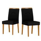 Cadeira Sala Jantar Lectus Kit 2 Ype/Veludo Preto