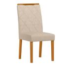 Cadeira Sala Jantar Sarah Kit 2 Ype/Bouclé Gelo Cadeira Sala Jantar Sarah Kit 2 Ype/Bouclé Gelo