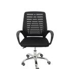 Cadeira Secretária de Escritório Giratória Office Best Chair Preta