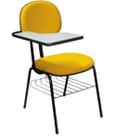Cadeira Secretária Universitária Linha Economy Amarelo