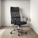 Cadeira Smart Preta Ergonômica com Rodízios Conforto e Praticidade para Escritório