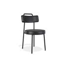 Cadeira Ster de Jantar material sintético Preto - Belliv Decor