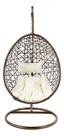 Cadeira Suspensa Importada - 120 Kg - Premium - Rattan E Aço