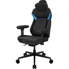 Cadeira ThunderX3 Core Racer Cor Preto/Azul Para Escritório/Gamer Ergonômica Alto Conforto Com Apoio Para Braço Ajuste 3D Encosto Reclinável