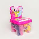 Cadeira toy blocos - 24 pçs - princesas