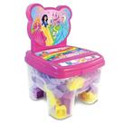 Cadeira Toy Blocos 24 Peças Princesas GGB Plast