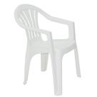 Cadeira Tramontina Bertioga Basic Com Braços Em Polipropileno Branco Tramontina