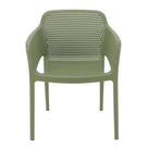 Cadeira Tramontina Gabriela Eco em Polipropileno Oceano Clean Verde Oliva Cadeira Tramontina Gabriela Eco em Polipropileno Oceano Clean Verde Oliva