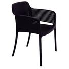 Cadeira Tramontina Gabriela Eco Polipropileno Oceano +clean Preto Tramontina