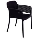 Cadeira Tramontina Gabriela Eco Polipropileno Oceano +Clean Preto
