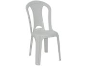 Cadeira Tramontina Torres Basic Economy sem Braços em Polipropileno Branco Cadeira Tramontina Torres Basic Economy sem Braços em Polipropileno Branco