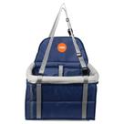 Cadeira Transporte Pet Carro (Cães/Gato) Cadeirinha Móvel Passeio Viagem (Pequeno Porte - até 10kg)