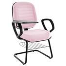 Cadeira Universitária Com Prancheta Linha Blenda Rosa Cadeira Universitária Com Prancheta Linha Blenda Rosa