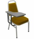 Cadeira Universitária Empilhável Linha Hotel Plus Amarelo Cadeira Universitária Empilhável Linha Hotel Plus Amarelo