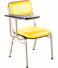 Cadeira Universitária para Auditórios Linha Hotel Smart Amarelo