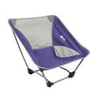 Cadeira Yukon Dobrável Azteq Roxo e Cinza 100kg 742654 Nautika