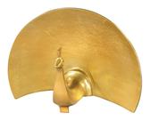 Cadeira Zuo Fan Table Art Gold Aluminium Modern 41x19x30cm