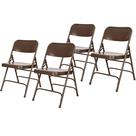 Cadeiras dobráveis portáteis de aço National Public Seating 300 Series