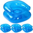 Cadeiras infláveis Silipull Kids 71 cm Blow up Furniture x4 Blue