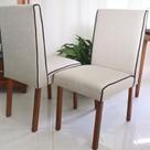 Cadeiras para Mesa de Jantar Estofada - Pedro - Art Salas Cadeiras para Mesa de Jantar Estofada - Pedro - Art Salas
