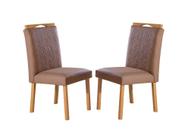Cadeiras para Mesa de Jantar Estofada - Ravena - Art Salas Cadeiras para Mesa de Jantar Estofada - Ravena - Art Salas