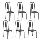 Cadeiras para Sala de Jantar 6 Unidades Lívia